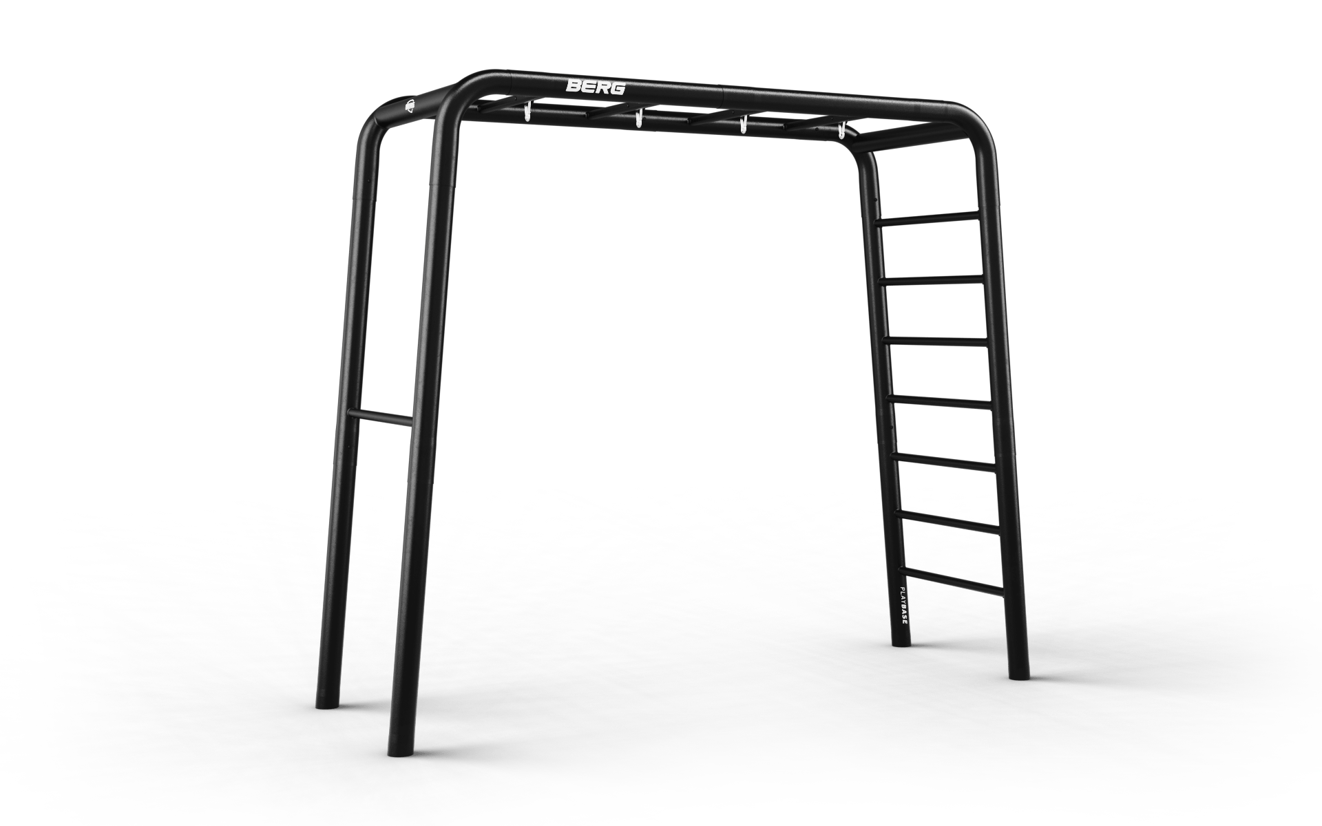 BERG PlayBase Runko Medium  - Musta - M (285 x 100 x 245 cm)