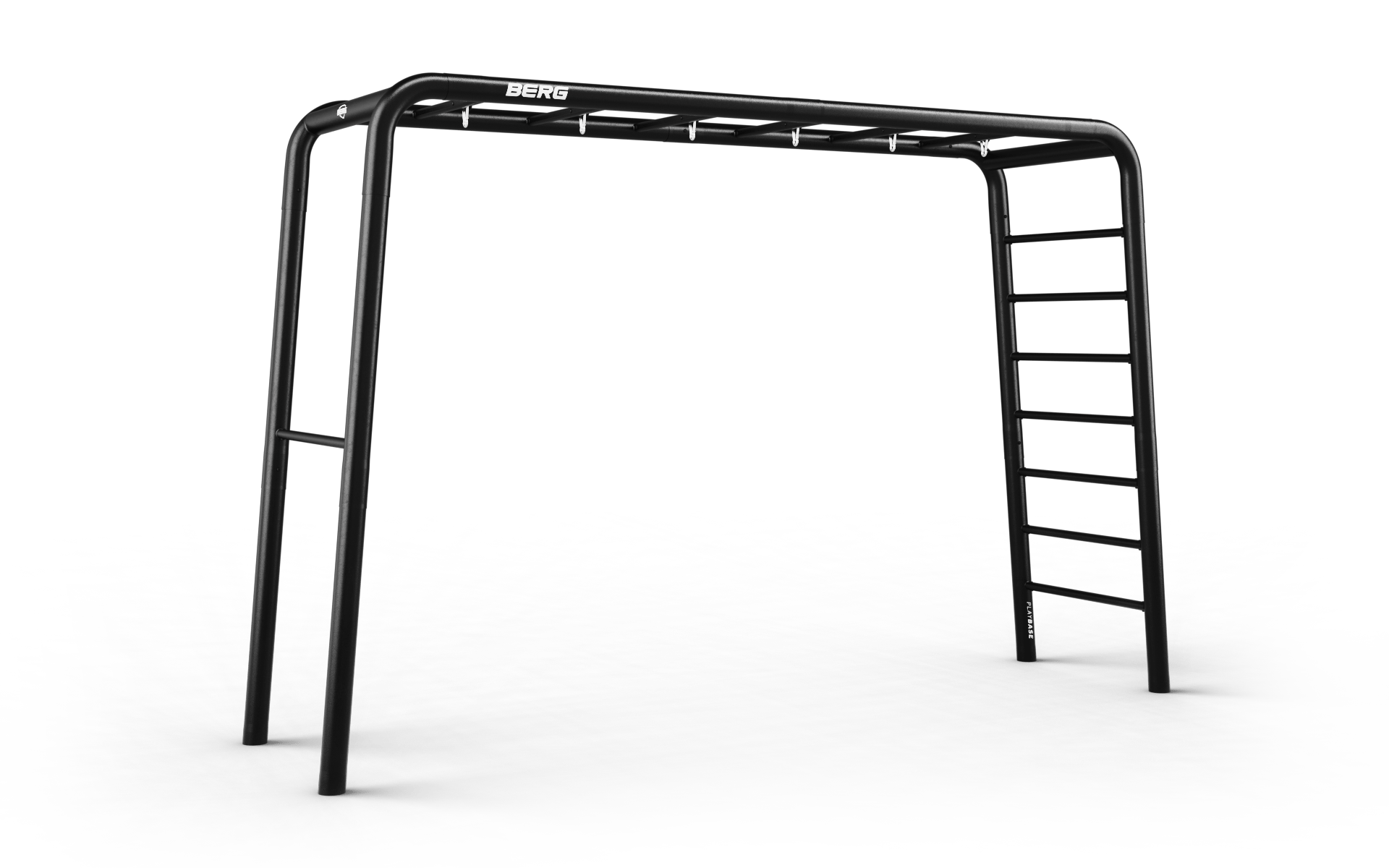 BERG PlayBase Runko Large  - Musta - L (380 x 100 x 245 cm)