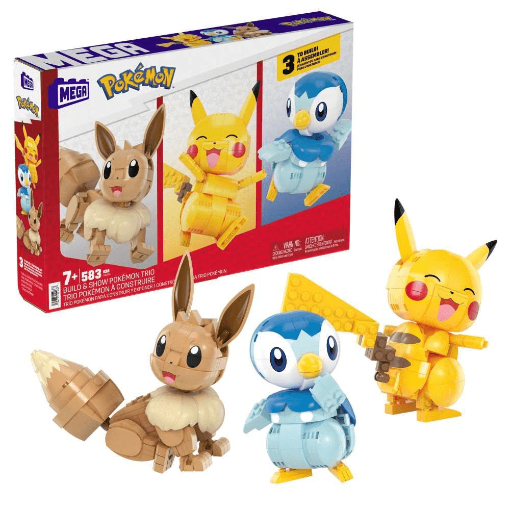 Mega Construx Pokémon Trio Mega Construx Pokémon -figuuri HNT94
