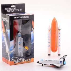 Avaruusalus varusteineen ja valaistus ja ääni, 20cm