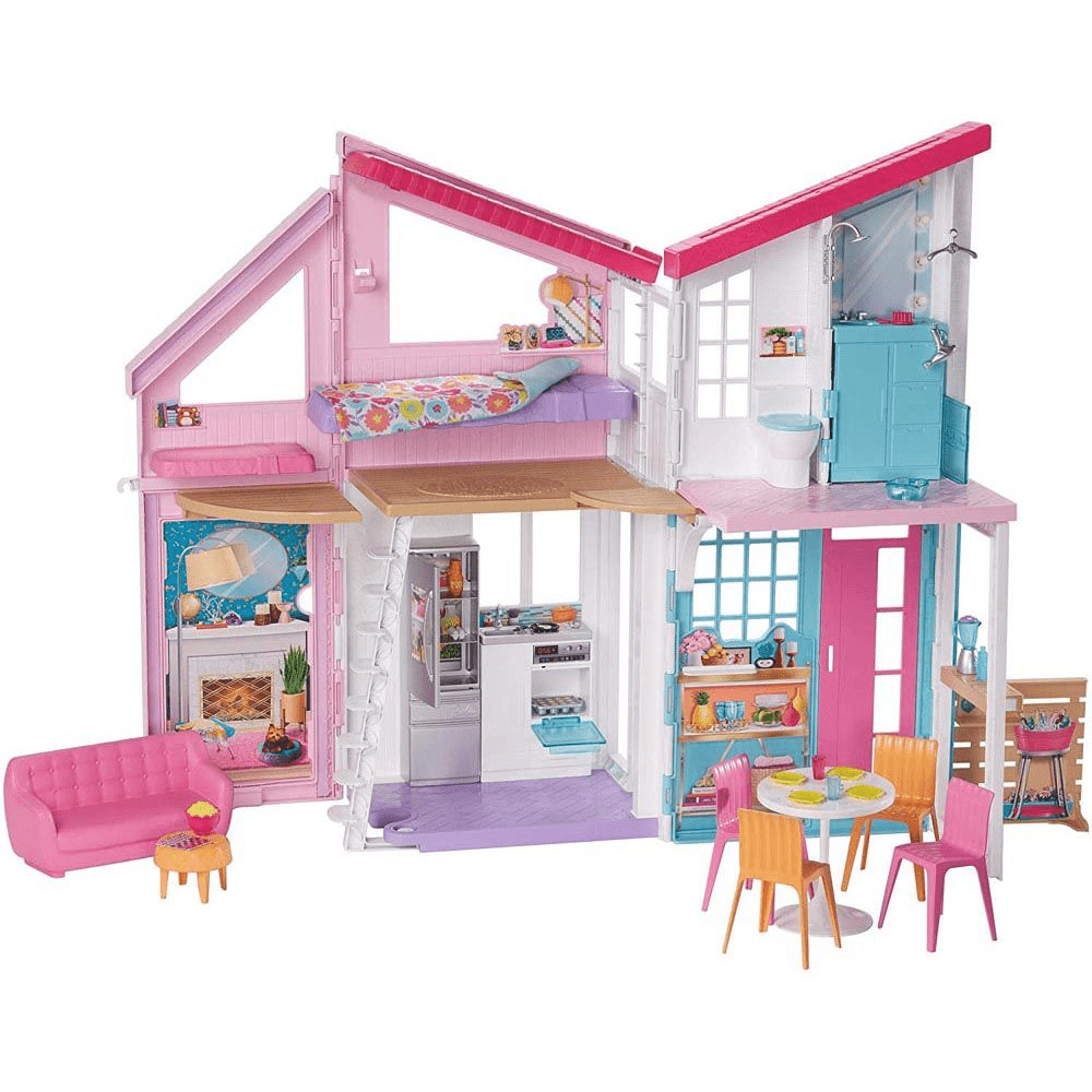 Barbie Malibu House Playset Barbie Nukkekodit FXG57