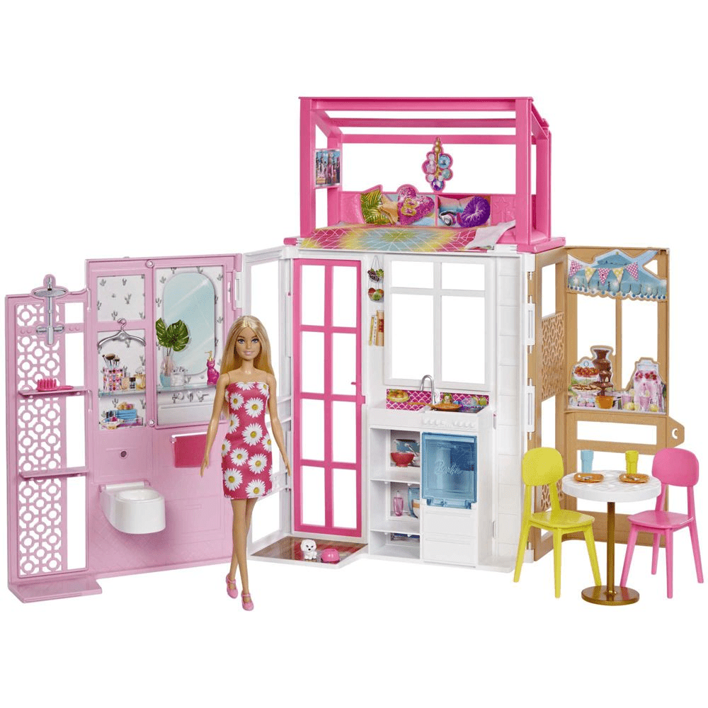 Barbie Talo ja Nukke Barbie-nuket HHY40
