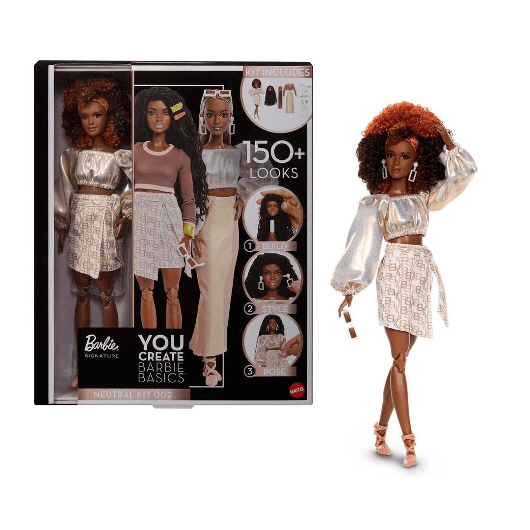 Barbie Signature Luoda Musta Nukke Barbie JJX36 nukke