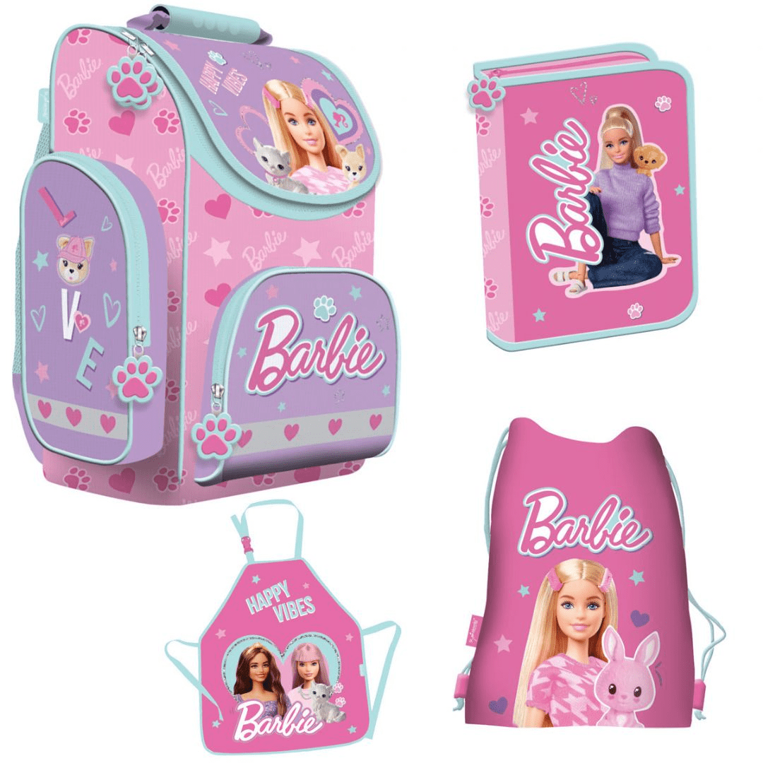 Barbie koulureppu, 5 osaa Koulureput 669637