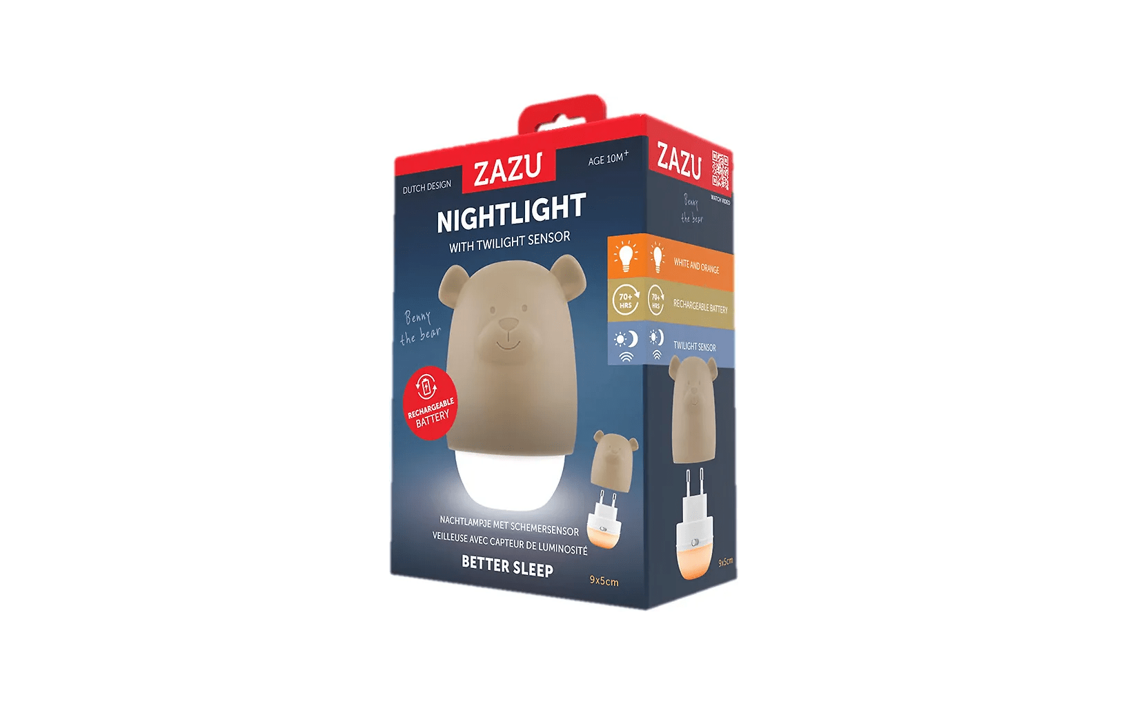 Zazu Benny the Bear Yövalo