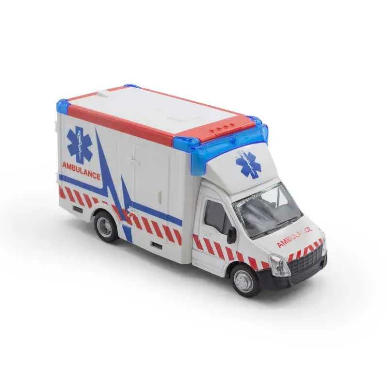 Ambulanssi paarilla - Burago Municipal Vehicles