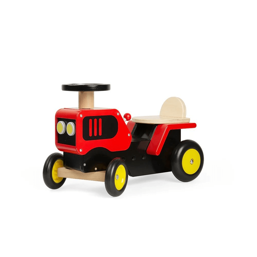 Ride-on traktori Bigjigs Puinen Kävelyauto 36015