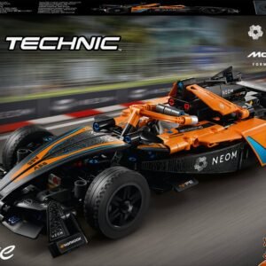 LEGO Technic 42169 NEOM McLaren Formula E -kilpa-auto, autolelu, luova leikkilahja
