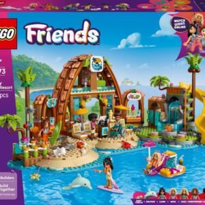 LEGO Friends 42673 Rantalomakohteen Hotelli - Rakennussarja 8-vuotiaille ja sitä vanhemmille