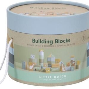 Little Dutch Puupalikat 50kpl Pikku Hanhi sininen