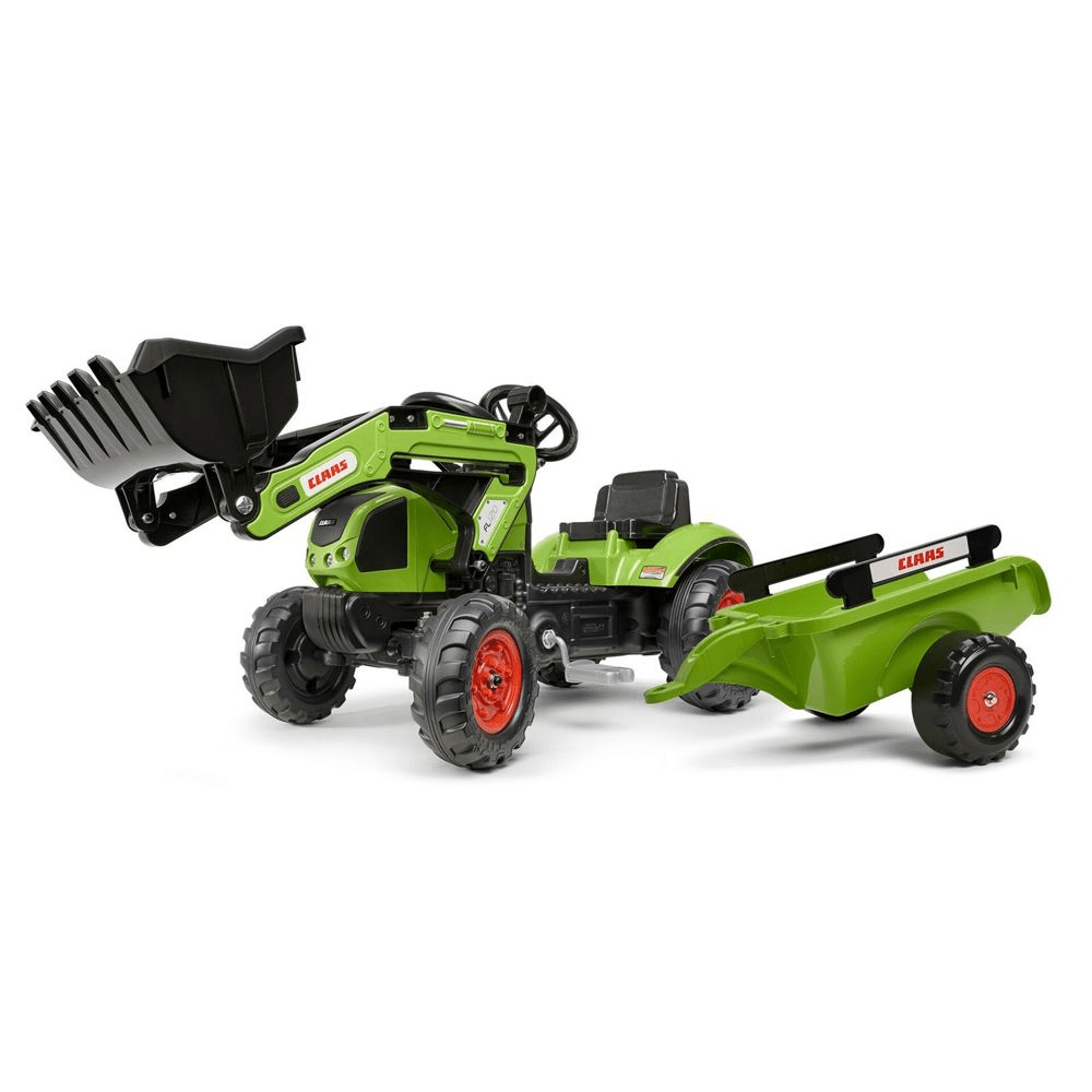 Claas Arion 410 perävaunulla Potkutraktori 2040
