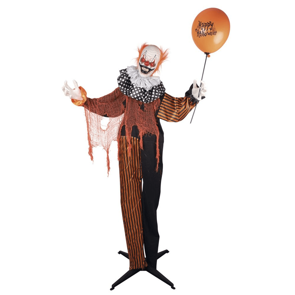 Animoitu Tivoli Klovni Halloween-koriste äänisensorilla 48052