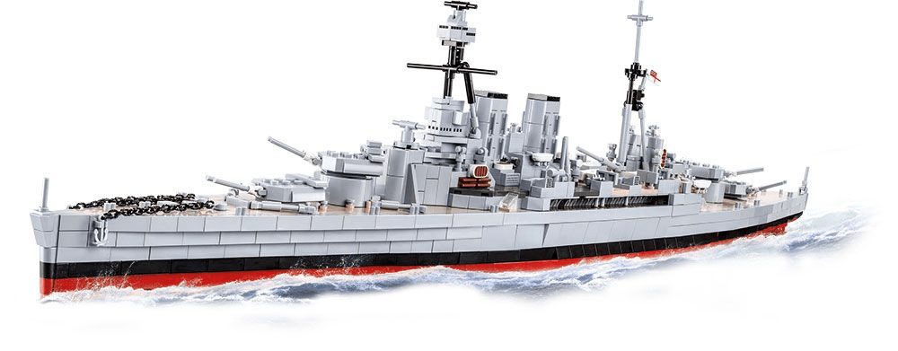 HMS Hood Taistelulaiva COBI Historialliset rakennuspalikat 4830