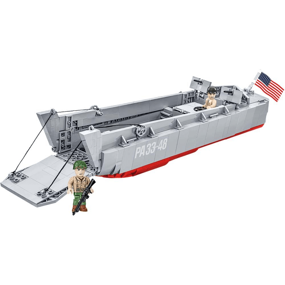 LCVP Higgins -maihinnousuvene Cobi Historical Rakennuspalikat 4849