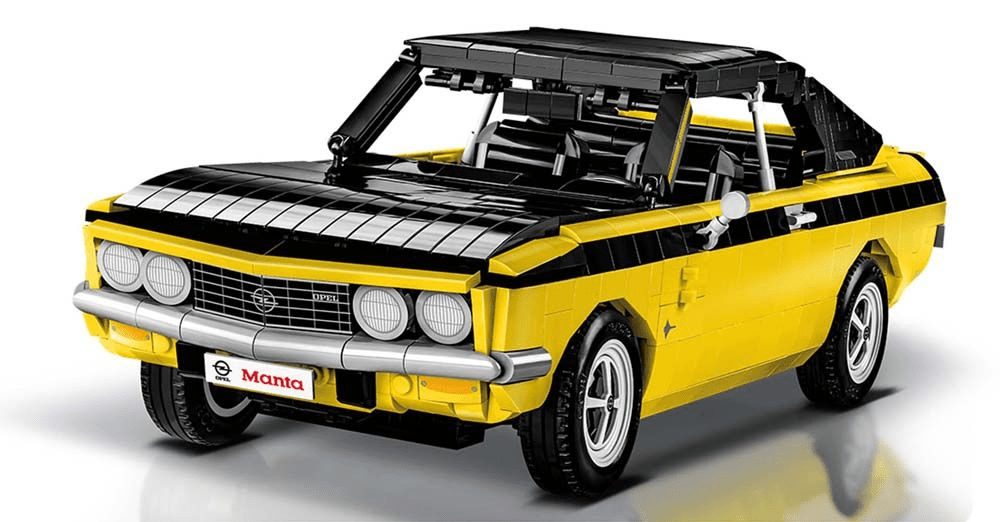 Opel Manta A 1970 COBI Historialliset autot kokoelma 24339