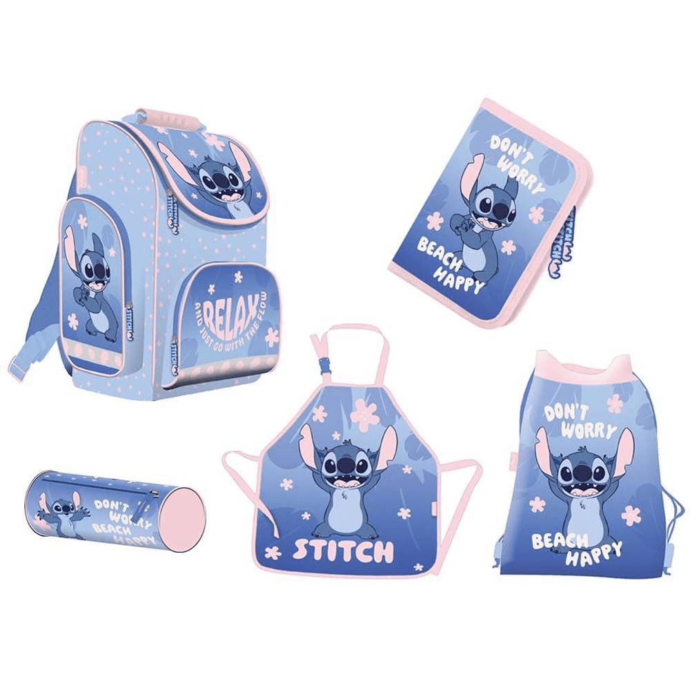 Stitch koulureppu, 5 osaa Koulureput 679032