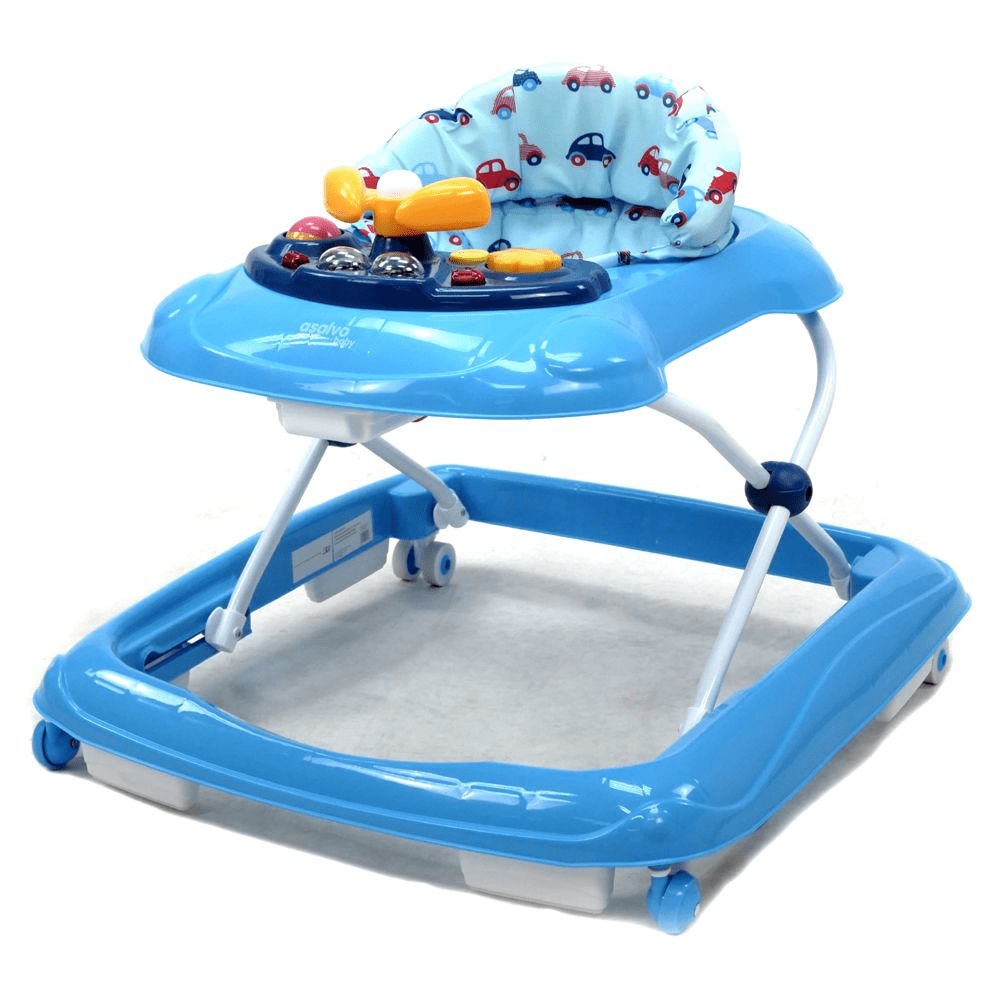 Kävelytuoli, Siniset autot Asalvo Baby Lelut 13088