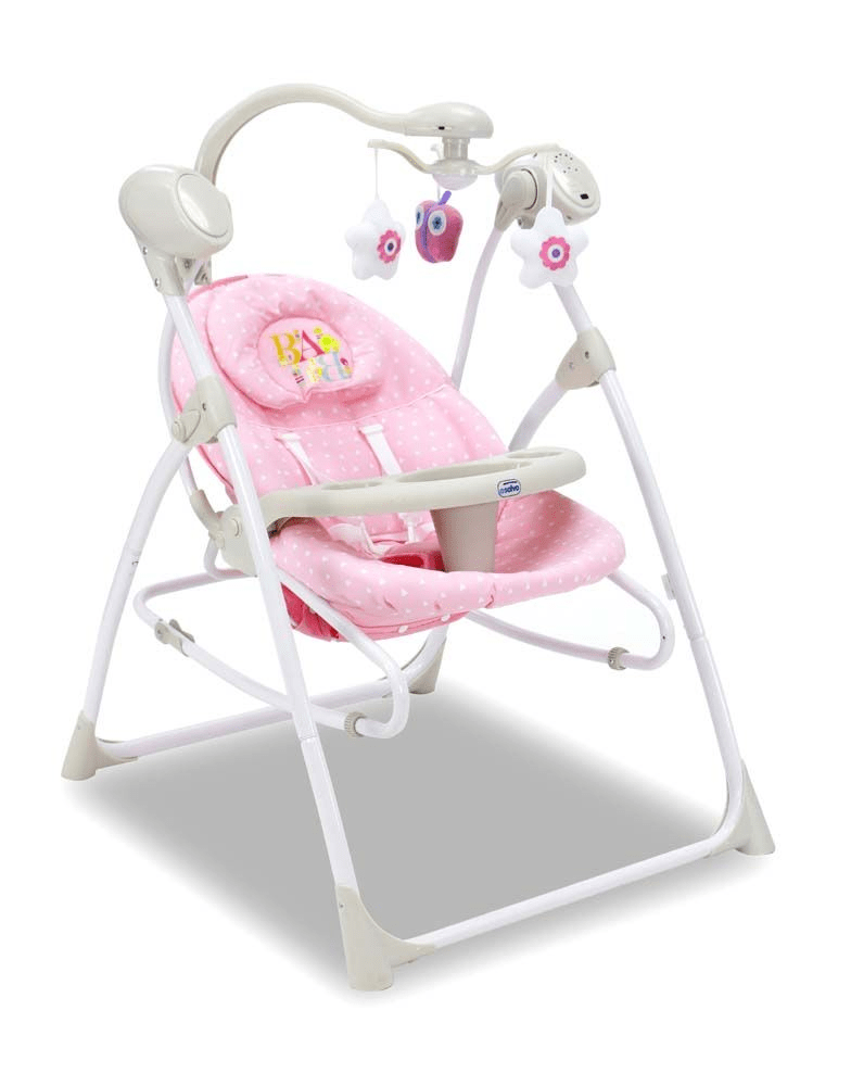 Vauvan Keinutuoli Swing 3 in 1, Pinkki Asalvo vauvatarvike 15570