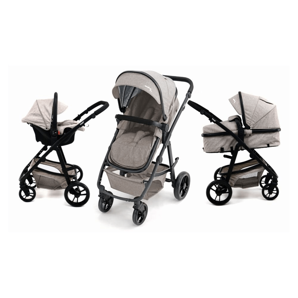 Convertible Two+, Beige Asalvo Lastenrattaat 16614
