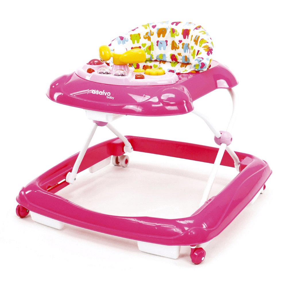 Kävelytuoli, Vaaleanpunaiset elefantit Asalvo Vauvansoitin 17048