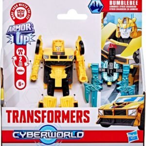 Transformers Cyberworld Armor Up Muuntautuva Robotti - Bumblebee