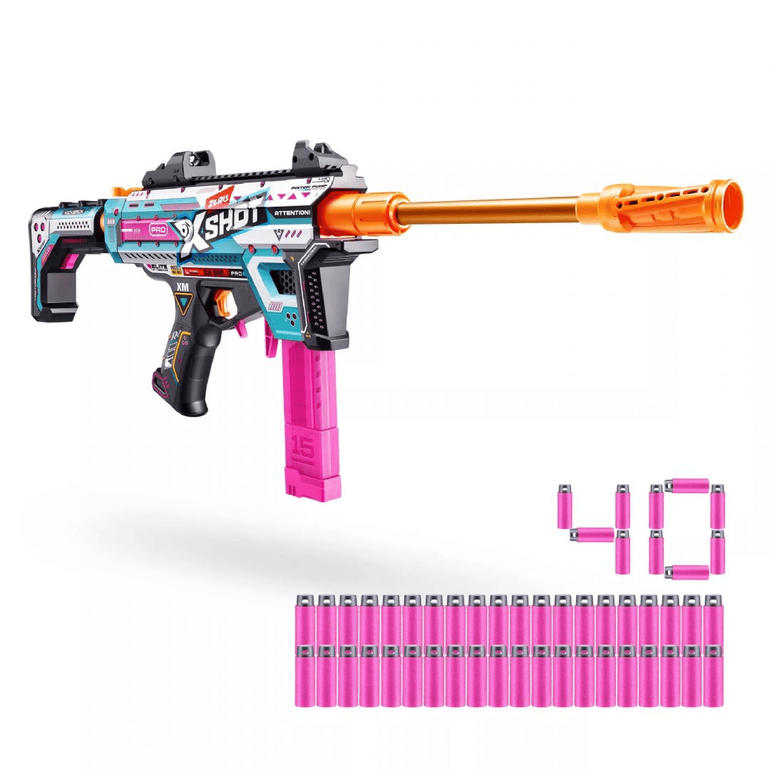 XSHOT Pro Sähkömootoroitu Männänruisku Kivääri X-shot Pistoolit ja Aseet 36821