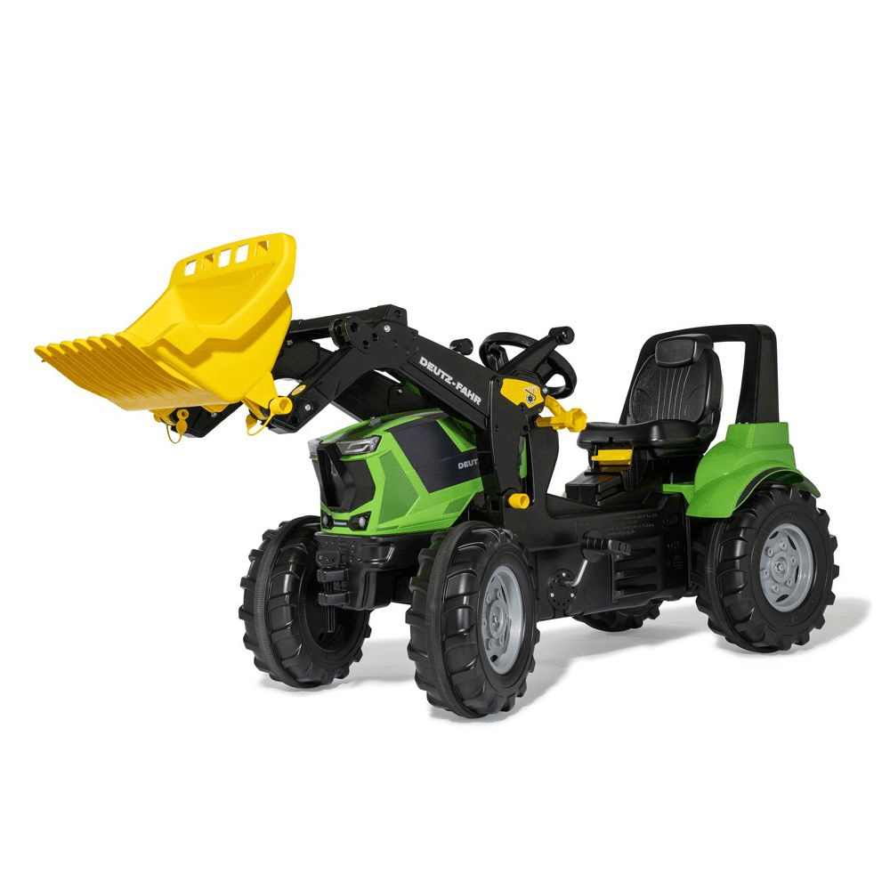 RollyFarmtrac Deutz-Fahr Etukuormain Rolly Toys Junior-kaivuri