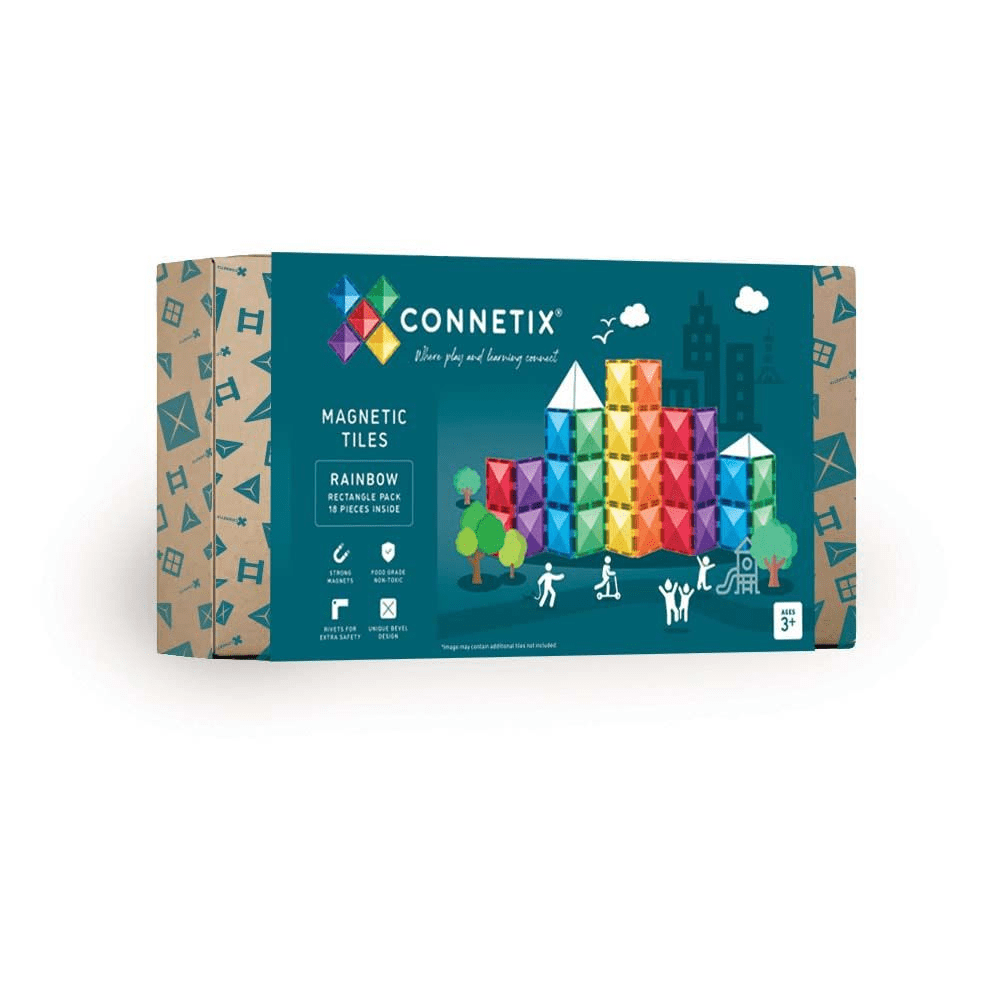 Ractangle Pack - magneettisarja 18 osaa Connetix Magneetit 293286