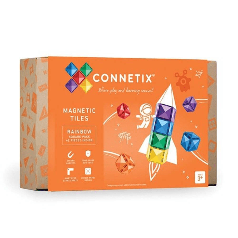 Square Pack - magneettisarja 42 osaa Connetix Magneetit 293354