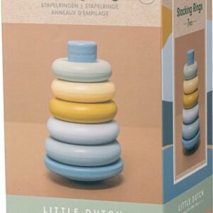 Little Dutch Pinottavat Renkaat/Rengaspyramidi Vaaleansininen