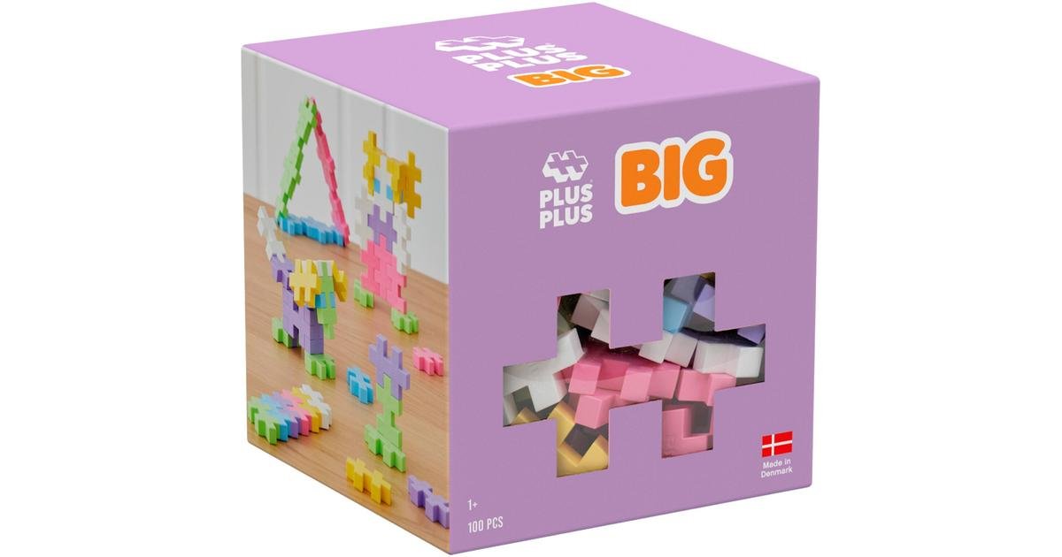 Plus Plus Big Pastel Mix 100 Palaa