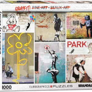 Eurographics 1000 Palan Palapeli Street Art By Banksy