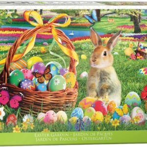 Eurographics 1000 Palan Palapeli Easter Garden