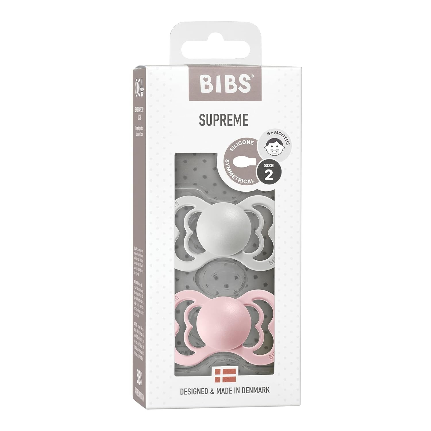 BIBS Supreme Tutti 2kpl Koko 2 Haze/Blossom