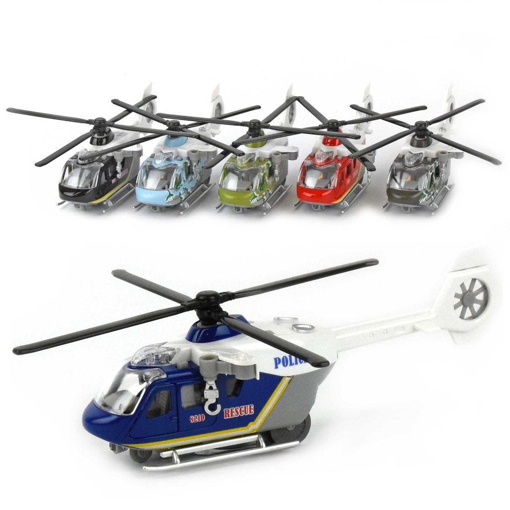 Helikopteri valoilla ja äänillä - 6 vaihtoehtoa