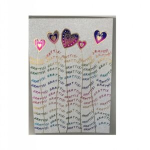 Onnittelut kortti kirjekuori