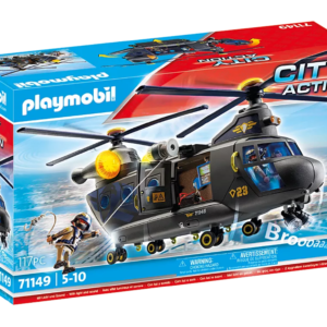 Playmobil City Action 71149 Tactical Unit Pelastushelikopteri