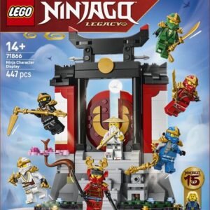 71866 LEGO® NINJAGO® 15-vuotisjuhlan ninjahahmojen näyttely