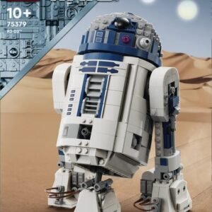LEGO Star Wars 75379 R2-D2, rakennettava droidilelu, lahja lapsille, taisteluleikki