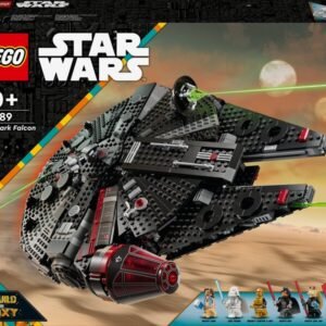 LEGO® Star Wars 75389 Musta Hauki - Rakennettava Ajoneuvo Lapsille - Lahja