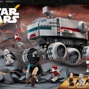 LEGO Star Wars 75413 Klonien sota Tasavallan Juggernaut - Lapsille 9 vuotta
