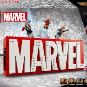 LEGO Marvel 76313 Logo MARVEL ja sen supersankarit - Rakennussarja Avengers alkaen 12-vuotiaille