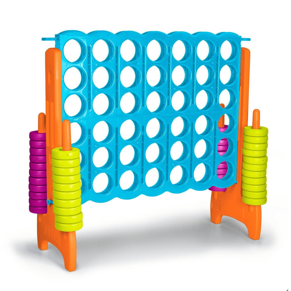 Gigantti 4 Pelissä Rivissä 121x118cm Feber Mega Peli 18204