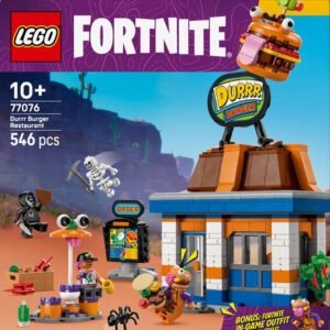 LEGO Fortnite 77076 Durrr Burger - Rakennusleikki Poikille 10 vuotta