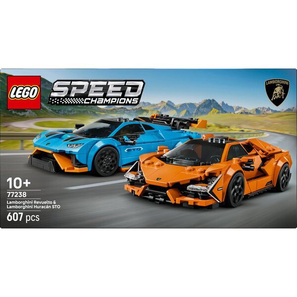 77238 LEGO® Speed Champions Lamborghini Revuelto ja Huracán STO