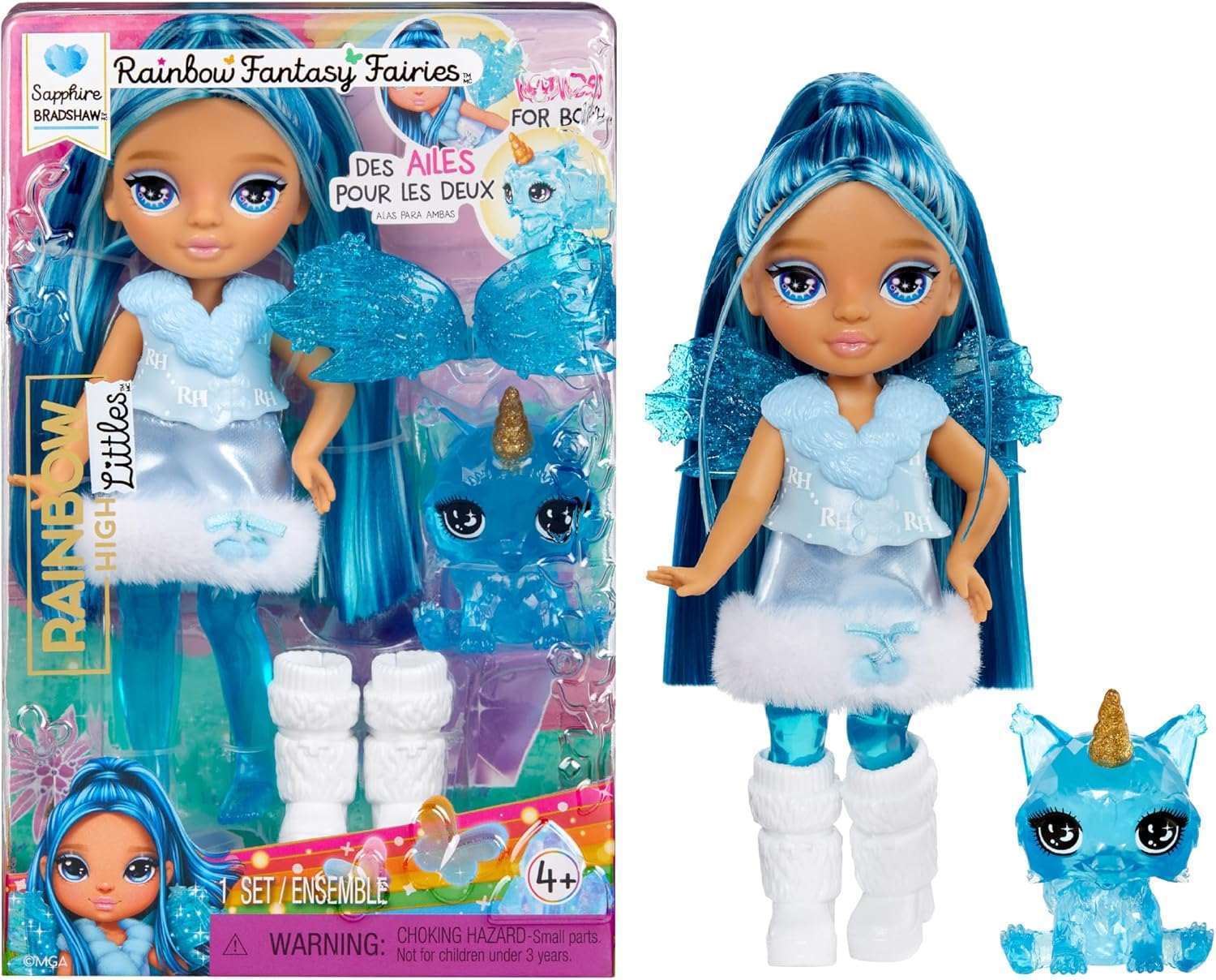 Rainbow High Littles Rainbow Fantasy Fairies Pikkunuket - Opal Raine