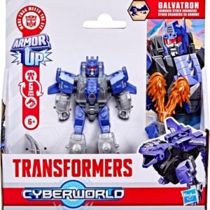Transformers Cyberworld Armor Up Muuntautuva Robotti - Galvatron