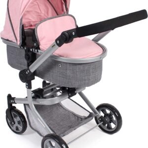 Bayer Chic Kombi Nukenvaunut Harmaa/Vaaleanpunainen