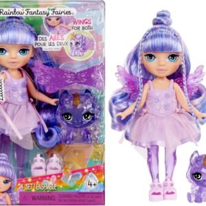 Rainbow High Littles Rainbow Fantasy Fairies Pikkunuket - Amethyst Willow