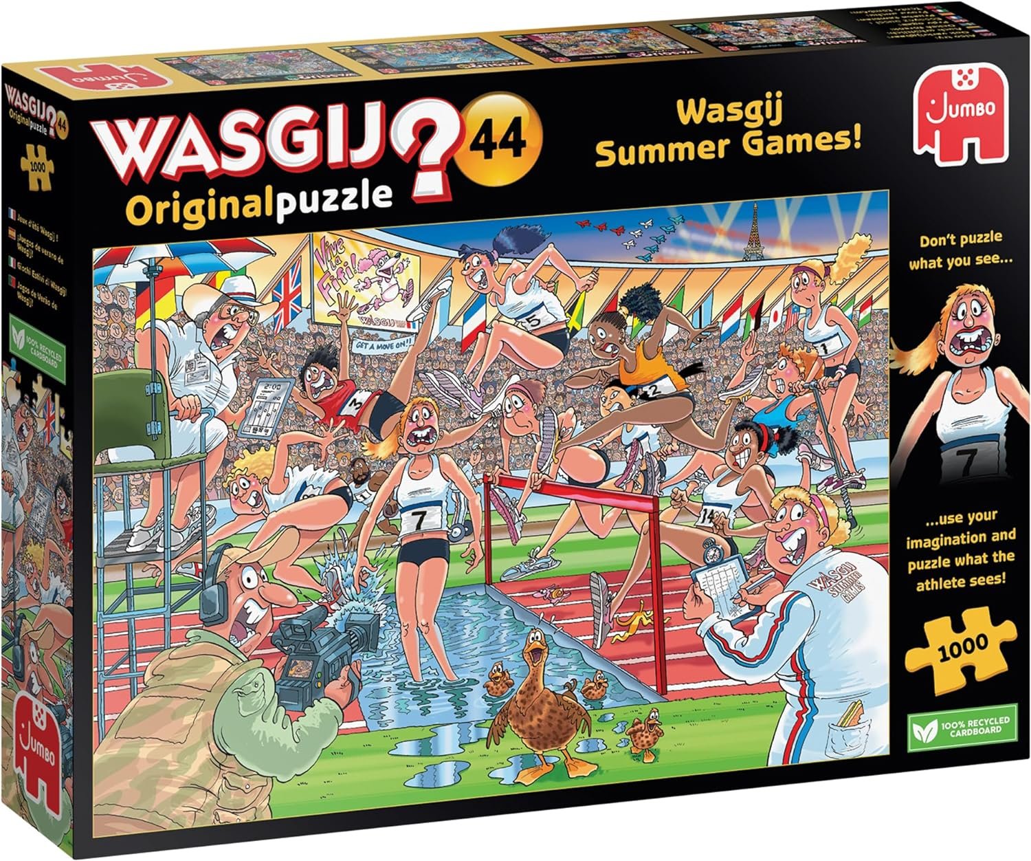 Wasgij Nro 44 Original Summer Games! 1000 Palan Palapeli